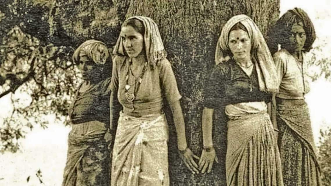 A scene from the Chipko Movement, which the book talks about beyond its flashpoints in popular discourse.
