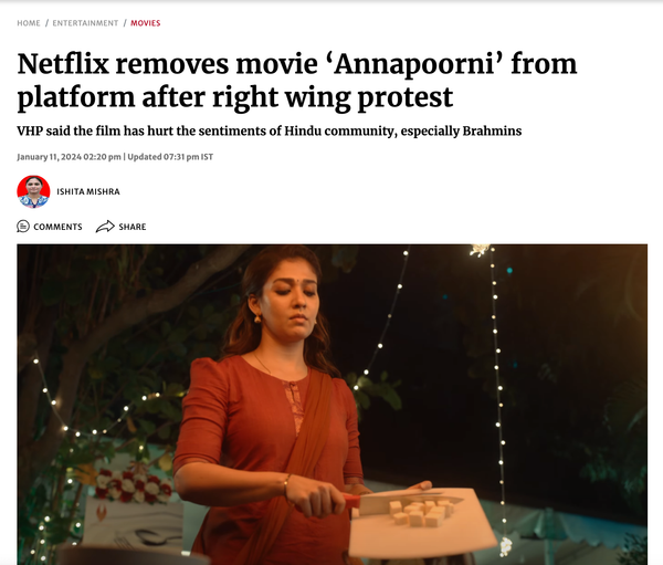 Annapoorani depicts the many hurdles a woman has to cross to achieve her career dream, within and outside her family